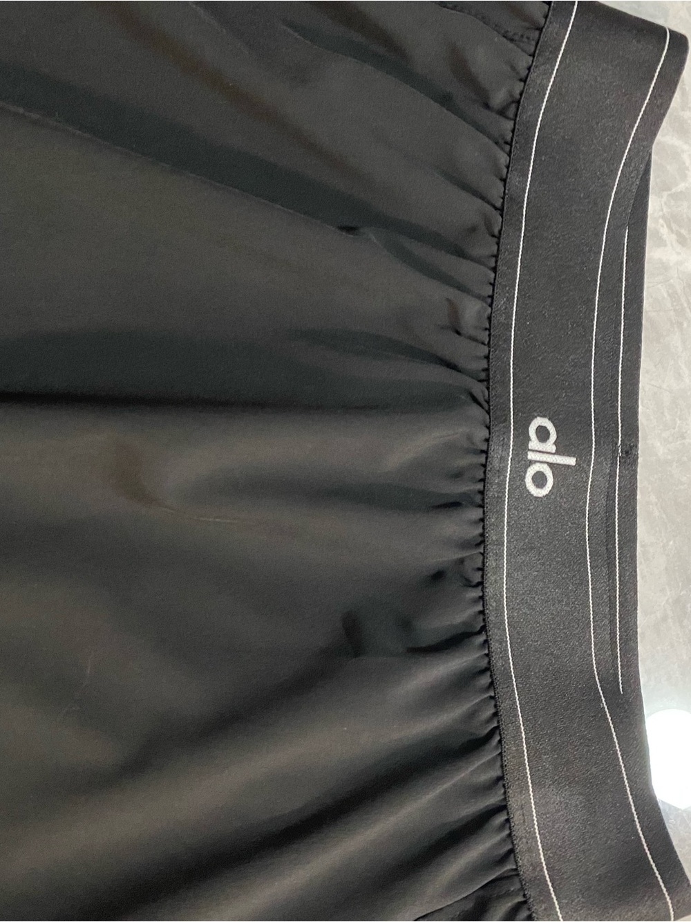 ALO Yoga Black Mini Skort - Picture 2 of 3